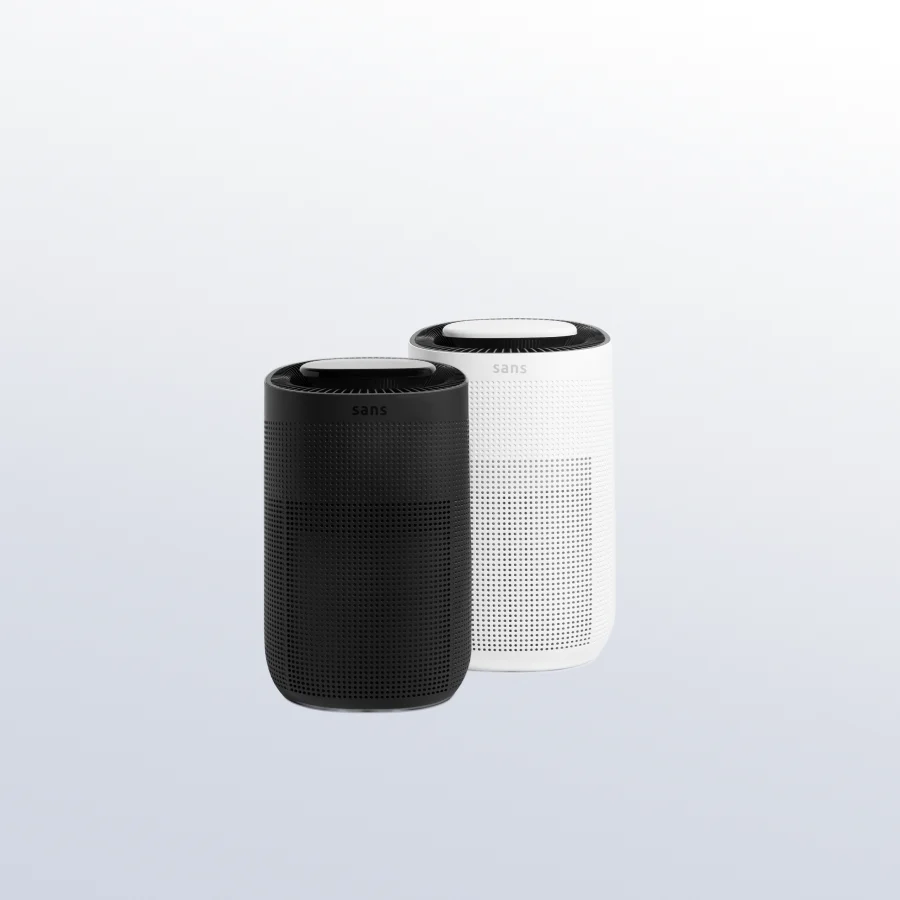Bundle: Two Sans Air Purifier Minis White & Midnight